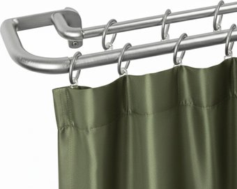 Карниз для штор UG Home Раздвижной 2-рядный 2UT-230-330-SN (атласный никель, 2.3-3.3м)