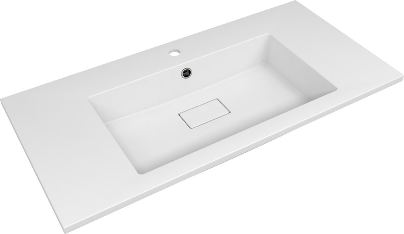 Умывальник Symbolite Line 100x48 (кварц, жасмин)