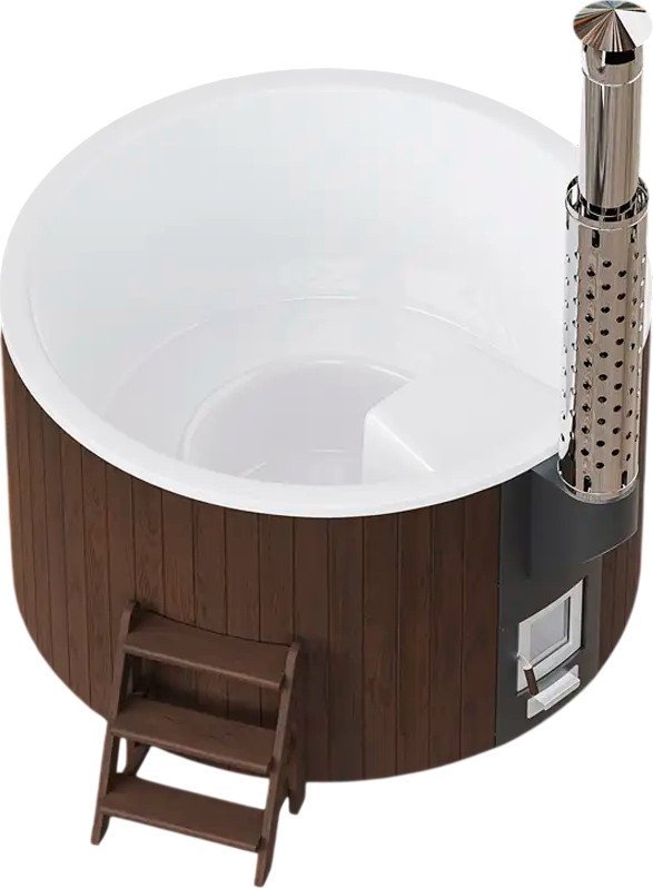 Купель PolarSpa Elite термососна 180 (темный)