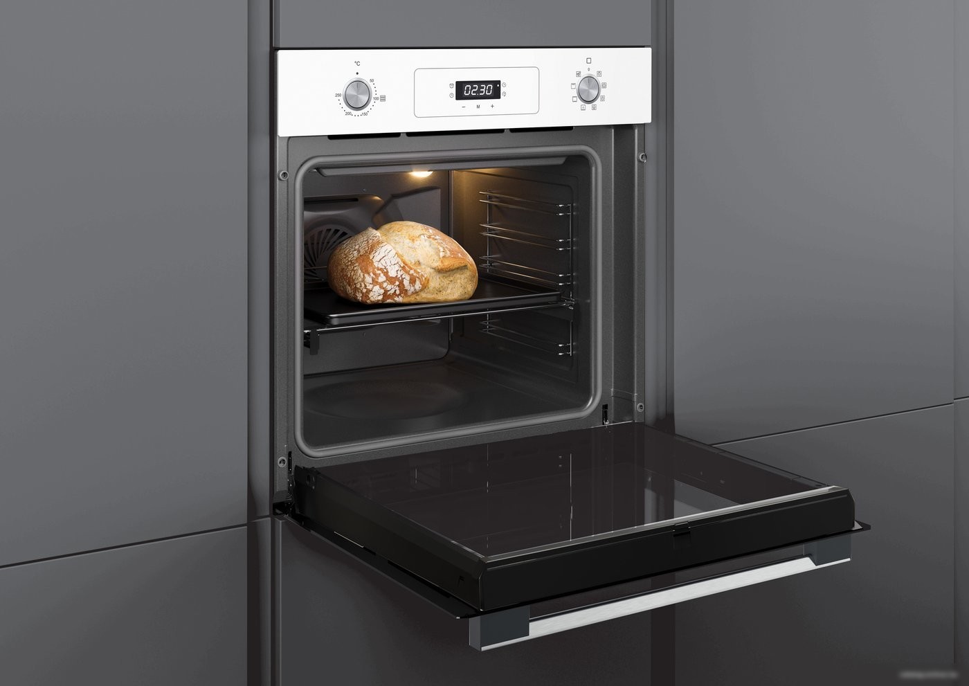 Электрический духовой шкаф Haier HOD-P08TGW