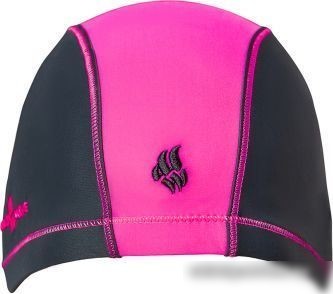 Шапочка для плавания Mad Wave Lycra Doutone (розовый)