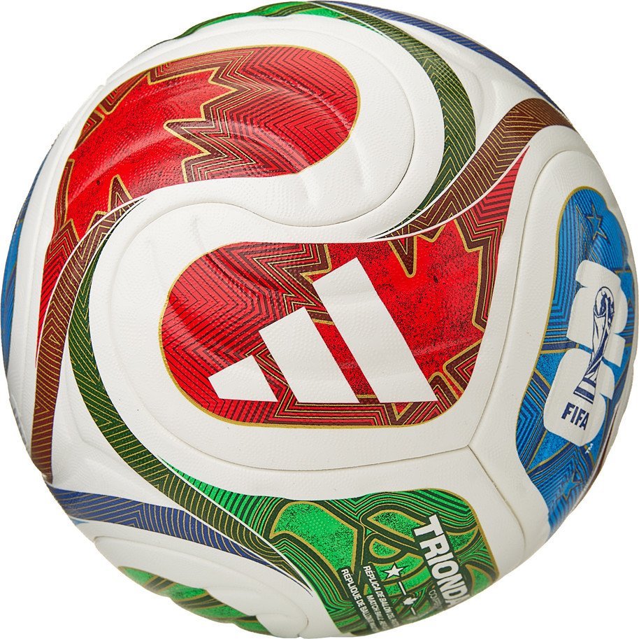 Футбольный мяч Adidas WC26 Trionda Competition JD8031 (размер 5, мультиколор)