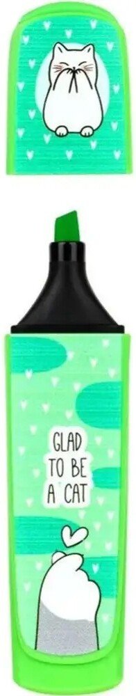 Набор текстовыделителей Meshu Cat's Paw MS_76351 (неоновые, 4 цвета)