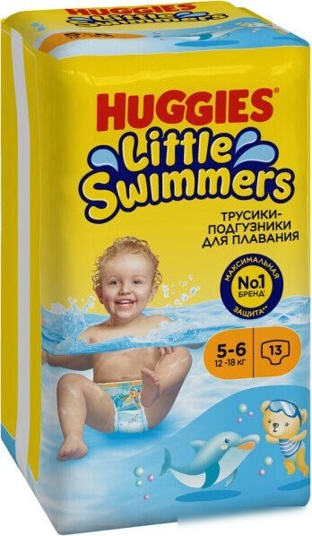 Трусики-подгузники Huggies Little Swimmers 5-6 (13 шт)