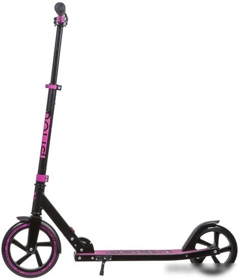 Самокат Novatrack Polis 230 Pro 230.POLIS.VT20 (черный/фиолетовый)