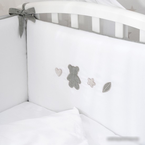 Постельное белье Perina Teddy love ТЛ2.140-01.13 (2 предмета, серо-оливковый)