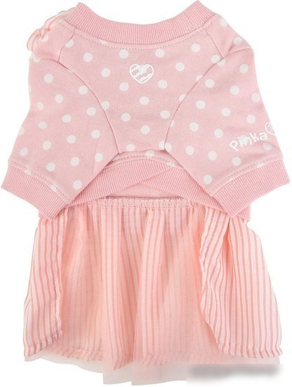 Свитер для животных Pinkaholic Ensley с юбкой NAUA-OP7617-PK-L (розовый)