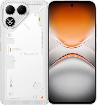 Телефон Tecno Pova 8 5G LK6 8GB/128GB (пиксельный белый)