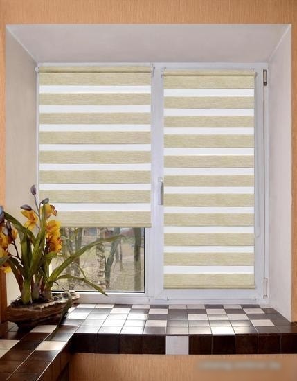 Шторы день-ночь Lm Decor Винтаж ДН LB 50-02 130x170