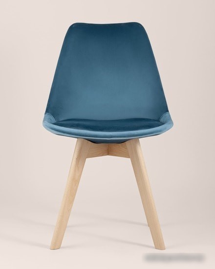 Стул Stool Group Frankfurt велюр (синий)