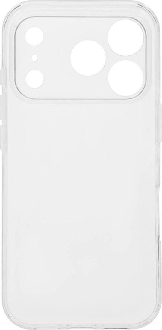 Чехол для телефона BoraSCO Silicone Case для Apple iPhone 17 Pro 75704 (прозрачный)