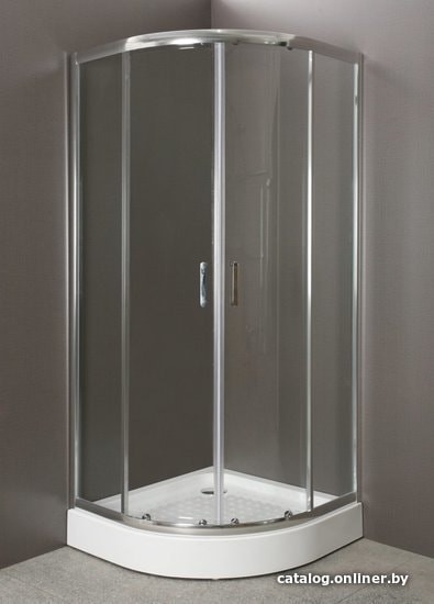 Душевой уголок BelBagno UNO-195-R-2-90-P-Cr (матовое стекло)
