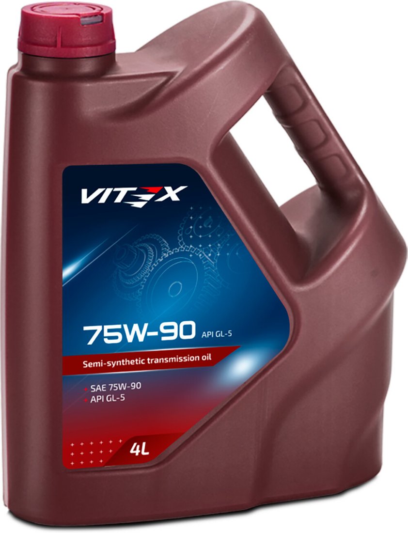 Трансмиссионное масло Vitex 75W-90 GL-5 4л