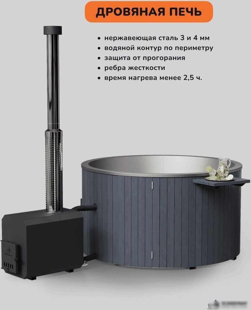 Купель Scandinaf Furako 200SOG