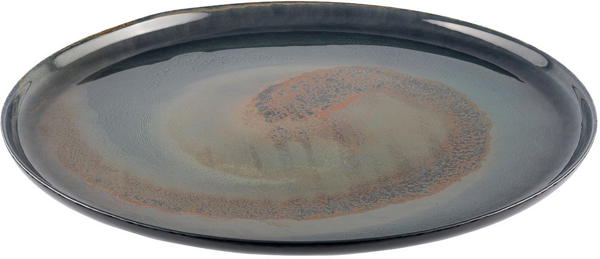 Тарелка обеденная Gipfel Vortex 43212 (синий/зеленый)