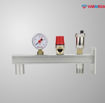 Крепление Varmega Группа безопасности и подключения расширительного бака 3/4" VM16401