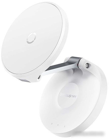 Держатель Baseus MagPro Magnetic Foldable Phone Mount (белый)