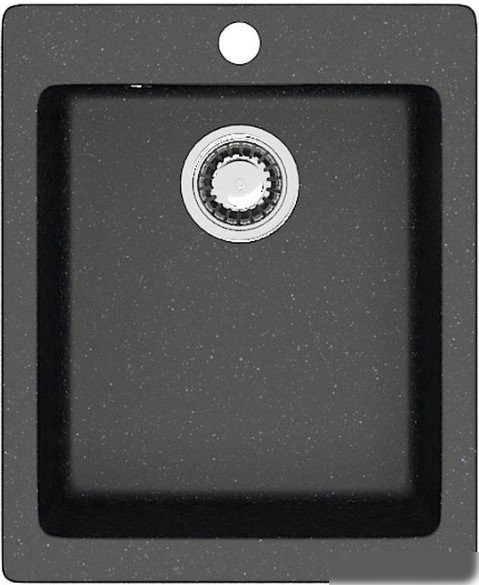 Кухонная мойка Berge BR-4200 + Like F8005022 (черный)