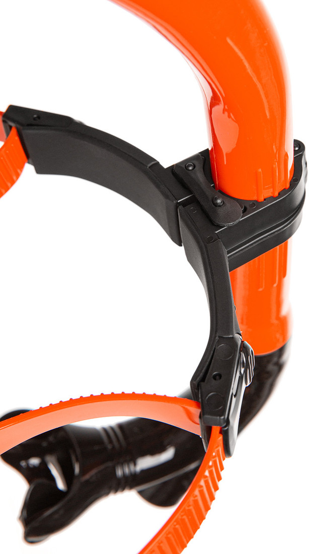 Трубка для плавания Mad Wave Pro Snorkel (оранжевый)