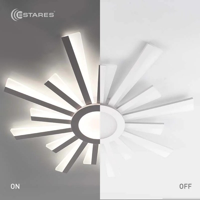 Припотолочная люстра Estares Teresa 100W R-APP-680x50-White/White-220-IP20