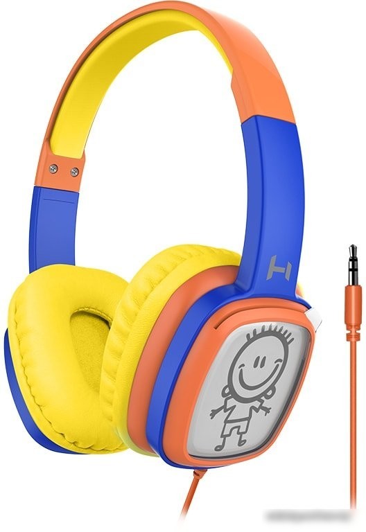 Наушники Harper HN-302 (оранжевый/синий)