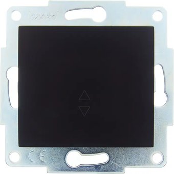 Выключатель проходной Lezard Asti 7081-4242-114 (черный бархат)