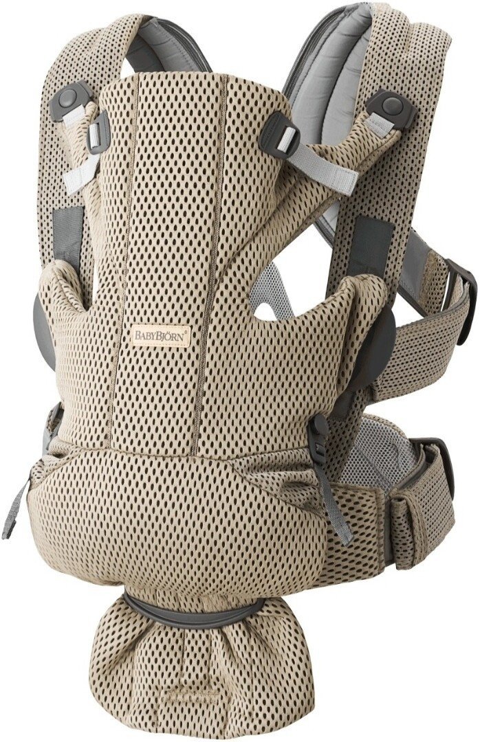 Рюкзак-переноска BabyBjorn Move Mesh 0990.02 (grey beige)