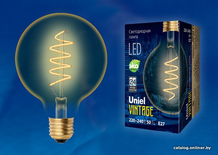 Светодиодная лампочка Uniel LED-G95 E27 4 Вт UL-00001818