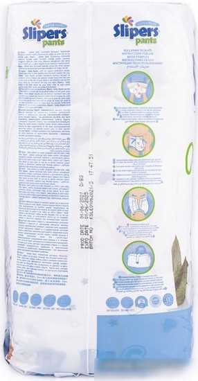 Трусики-подгузники Slipers 5 Junior XL (9-21 кг) 24 шт