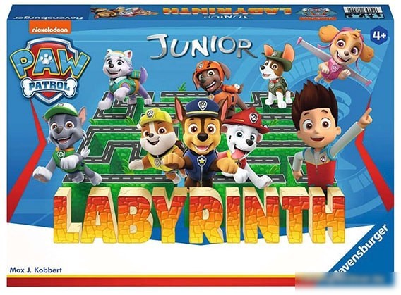 Настольная игра Ravensburger Лабиринт Джуниор. Щенячий патруль