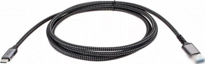 Кабель VCOM CU401M-2M USB 2 Type-A - USB 3.2 Gen2 Type-C (2 м, черный)