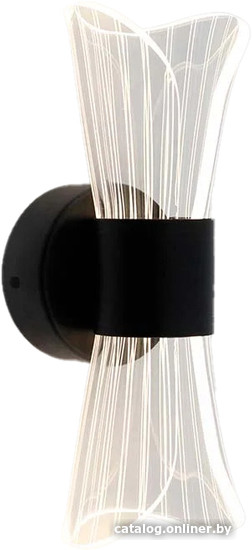 Бра Estares Dio 12W 2Y-ON/OFF-230x80x85-BLACK/CLEAR-220-IP20