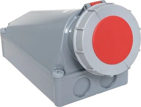 Розетка КС YHT 1442 3Р+РЕ 125А 380В IP67 74507