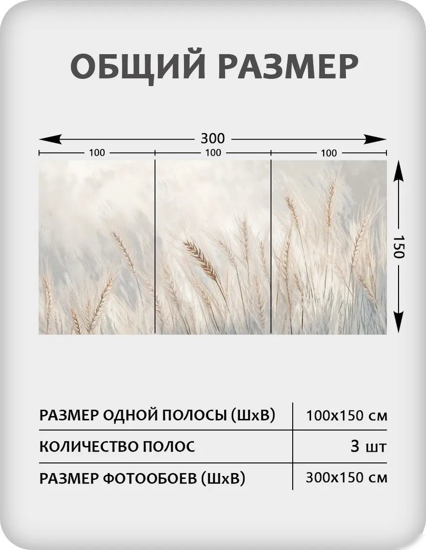 Флизелиновые обои Citydecor Невесомость 45 (300x150см)