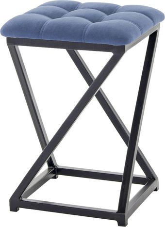 Табурет AMC Comfort 8К1.12 (кожзам, белый/черный)