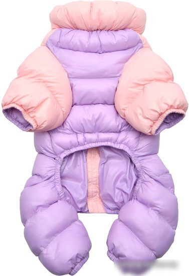 Комбинезон для животных Puppia Ultra Light Pastel PAUD-JP1675-PK-XL (розовый/сиреневый)