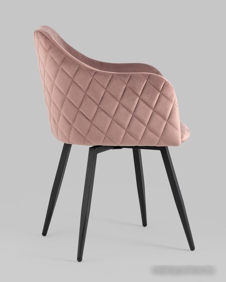 Стул Stool Group Ника MC66-5F KD HLR-44 (велюр пыльно-розовый)