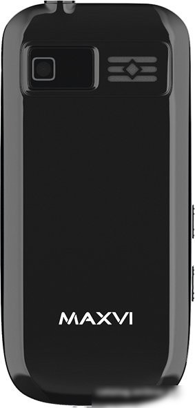 Кнопочный телефон Maxvi B6ds (черный)