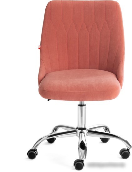 Кресло TetChair Swan (флок, розовый)