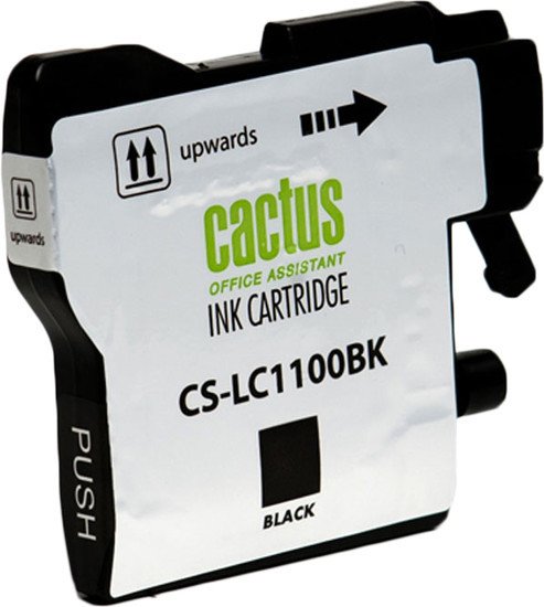 Картридж CACTUS CS-LC1100BK (аналог Brother LC1100BK)