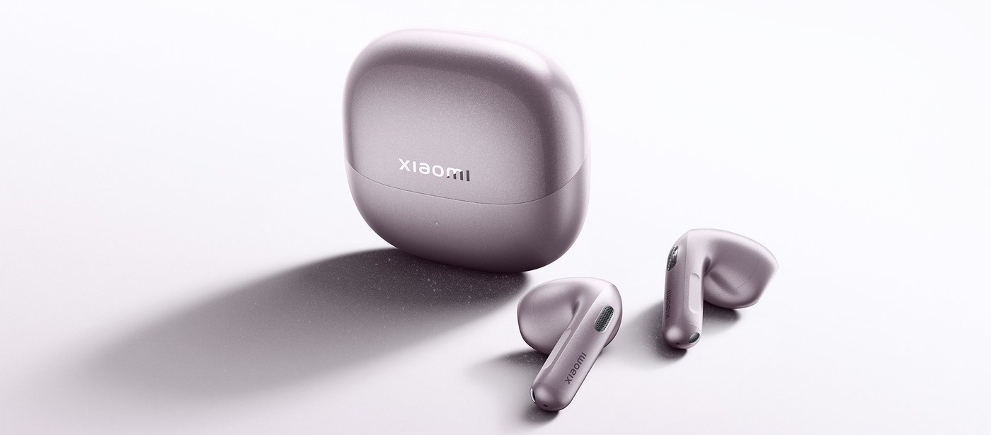 Наушники Xiaomi Buds 6 M2540E1 (сиреневый, международная версия)