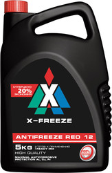 Охлаждающая жидкость Тосол-Синтез Classic X-Freeze G12 red 5л