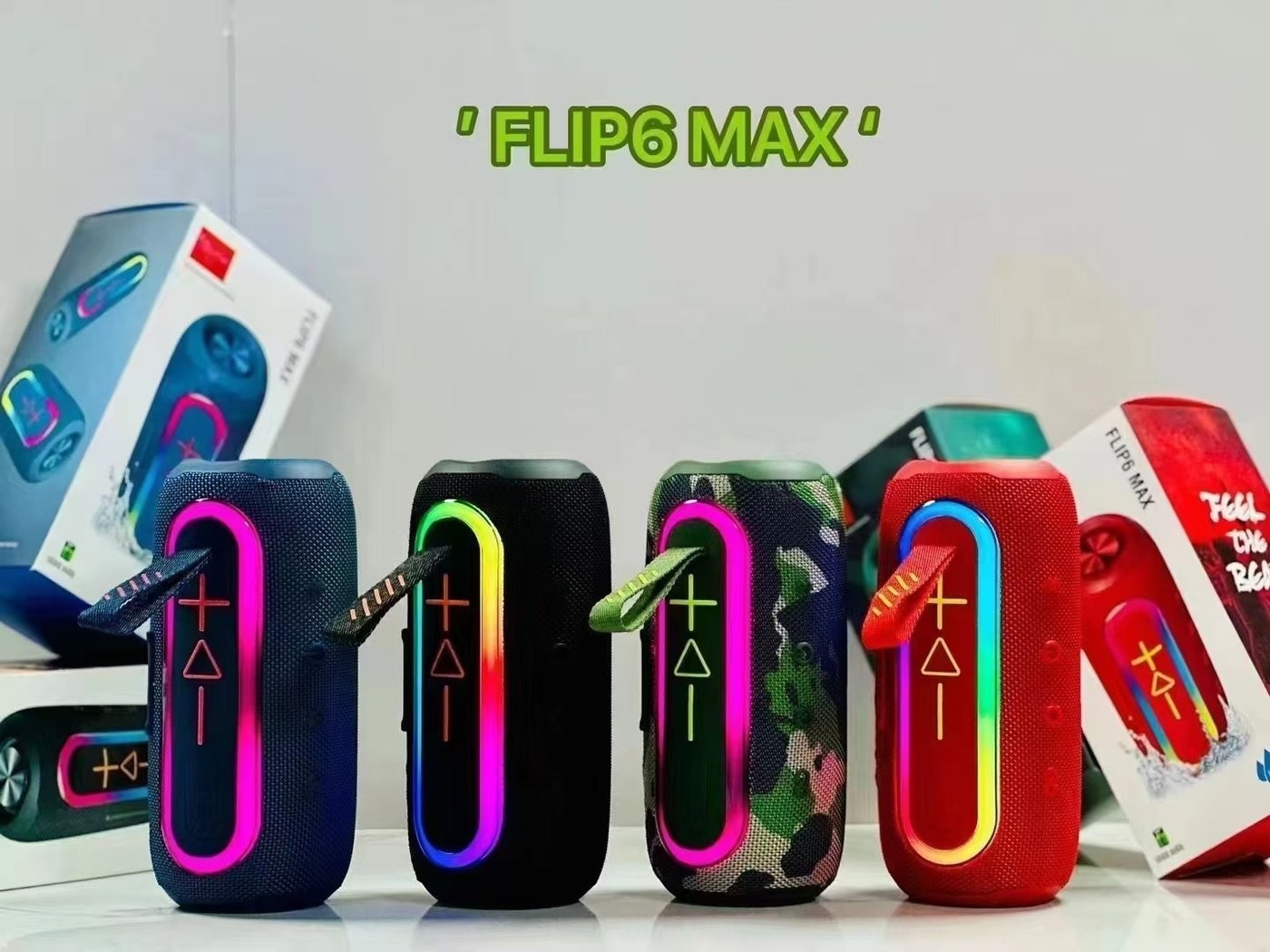 Беспроводная колонка Bseng FLIP6 Max (синий)