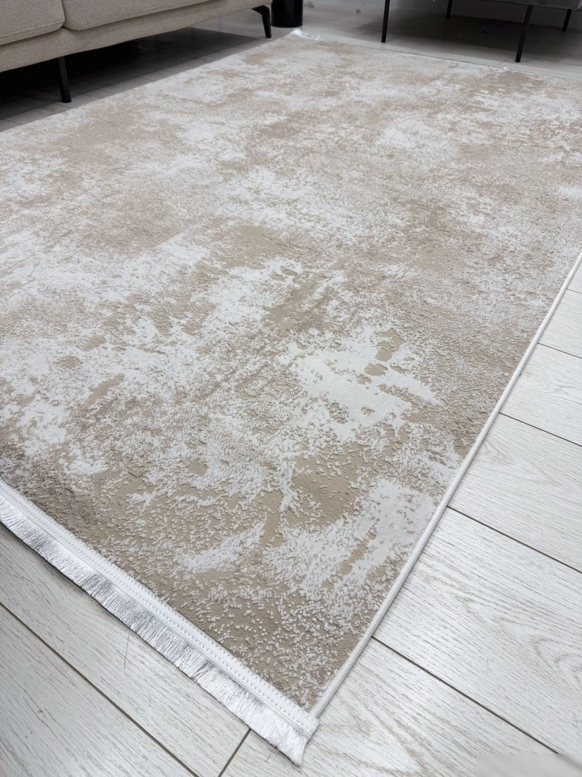 Ковер для жилой комнаты Radjab Carpet Лайла Прямоугольник UK97A (2x2.9, Beige)