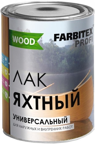 Лак Farbitex Profi Wood Яхтный универсальный 2.6 л