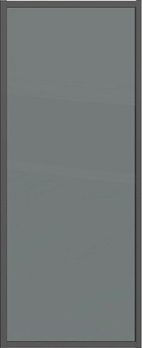 Душевая стенка Grossman Style 70x195 200.K33.05.70.21.10 (черный матовый,стекло тонированное)