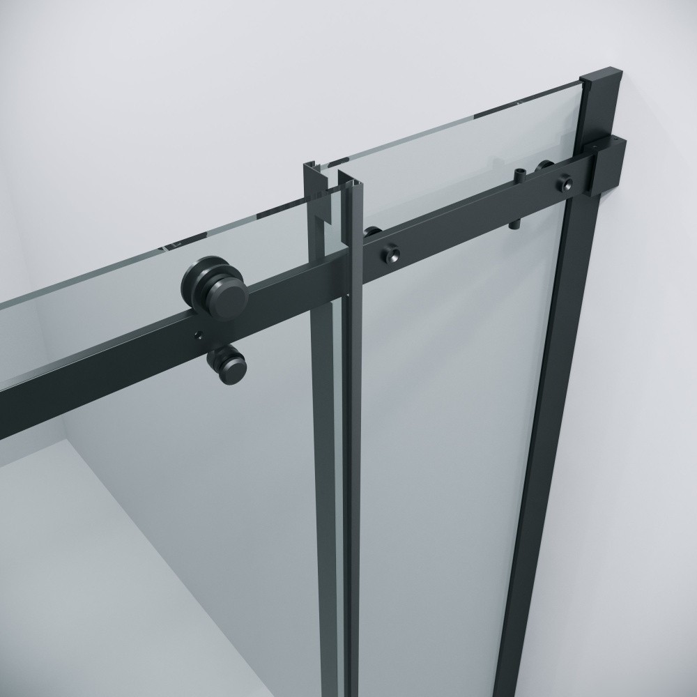 Душевой уголок Grossman Classic 90x90x195 300.K33.04.9090.21.00 (черный матовый/прозрачное стекло)