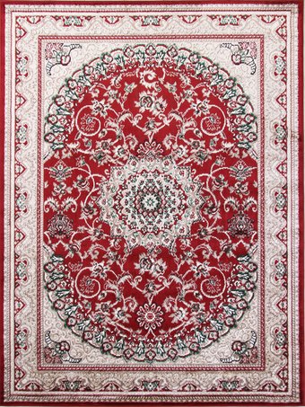 Ковер для жилой комнаты Merinos Darga F672-STAN-RED-CREAM (2x5)