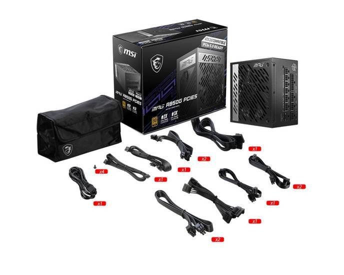 Блок питания MSI MPG A850G PCIE5