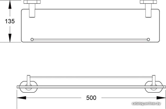 Полка для душа Shevanik SG5119H